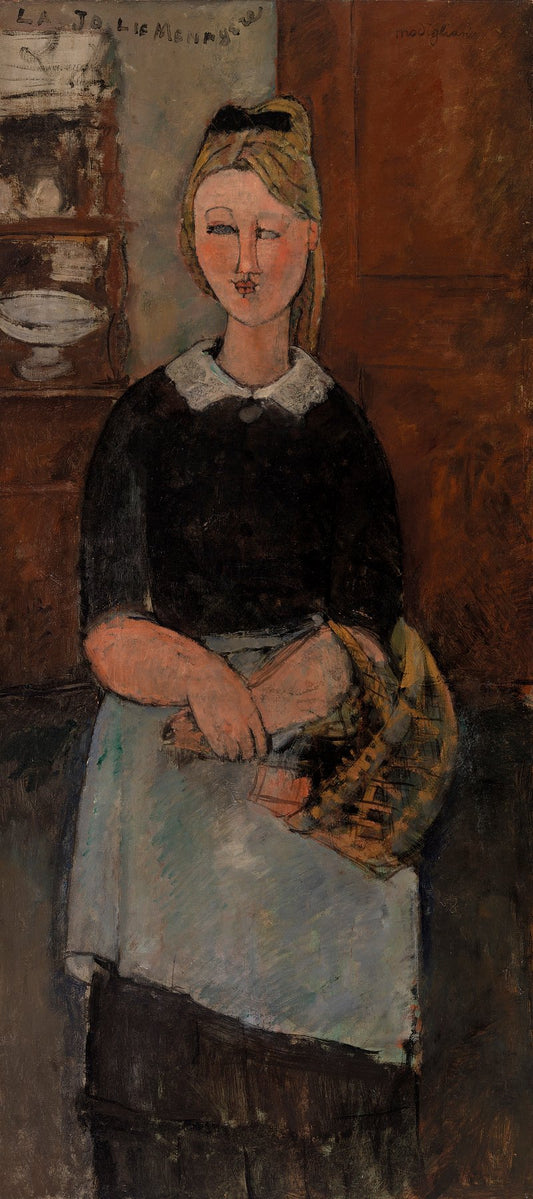 La bonita ama de casa (La Jolie ménagère) de Amedeo Modigliani