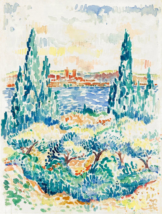 Antibes (1907) de Henri-Edmond Cross