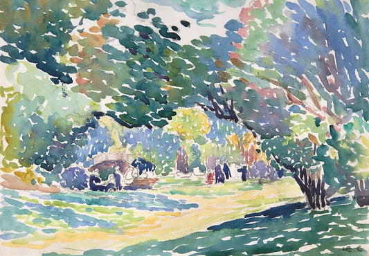 Paisaje (1904) de Henri-Edmond Cross