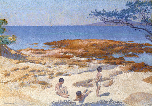 Playa de Cabasson (1891-1892) de Henri-Edmond Cross