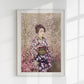 Geisha and Cherry Blossom by Ogawa Kazumasa