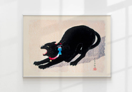 El silbido del gato negro, de Takahashi Shōtei