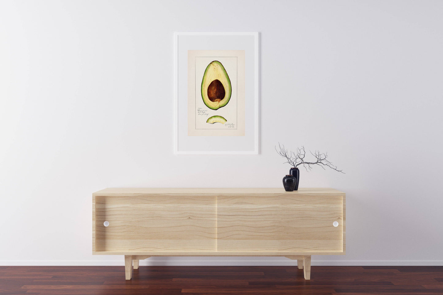 Vintage Avocado Art Print