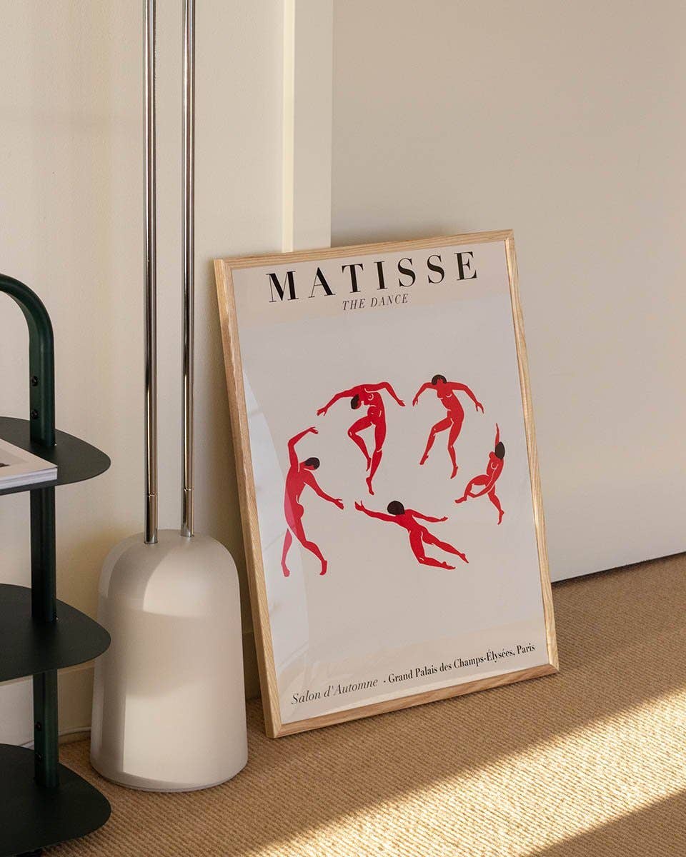 Cartel de la exposición francesa La danza de Henri Matisse