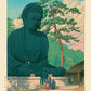 Great Buddha at Kamakura by Hasui