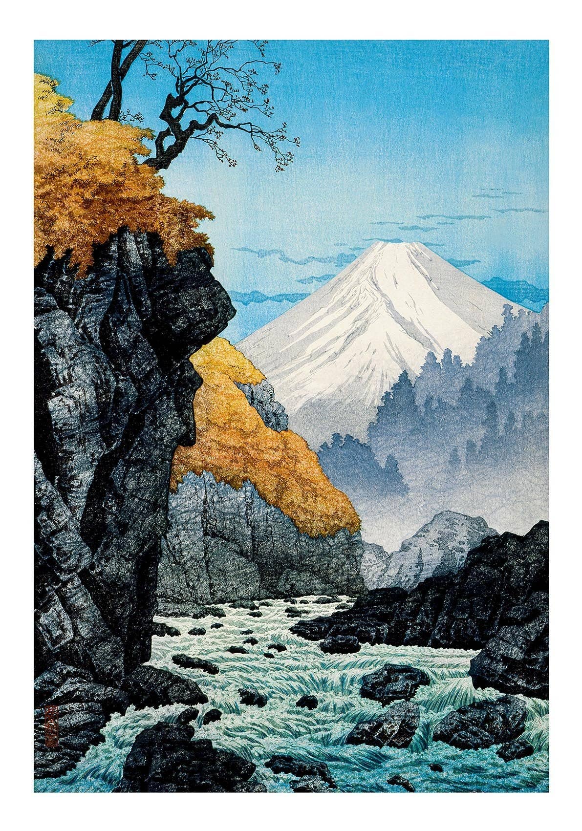 Mount Ashitaka by Takahashi Shōtei