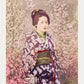 Geisha and Cherry Blossom by Ogawa Kazumasa