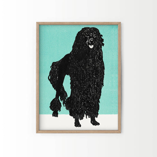 Poodle Pop Art Print