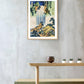 Yoro Waterfall by Hokusai Poster