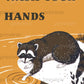 Wash Your Hands Raccoon Hygiene Poster Digital Download Art for Bathroom Printable Instant Download