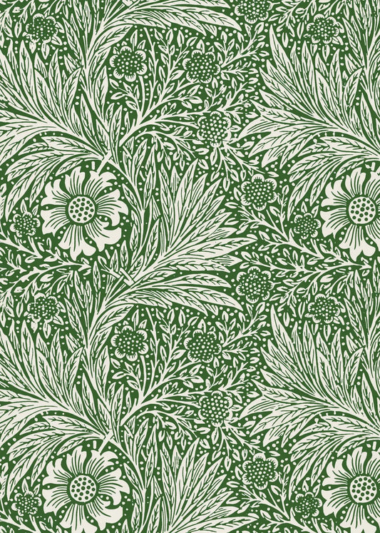 William Morris Tulip Pattern Poster