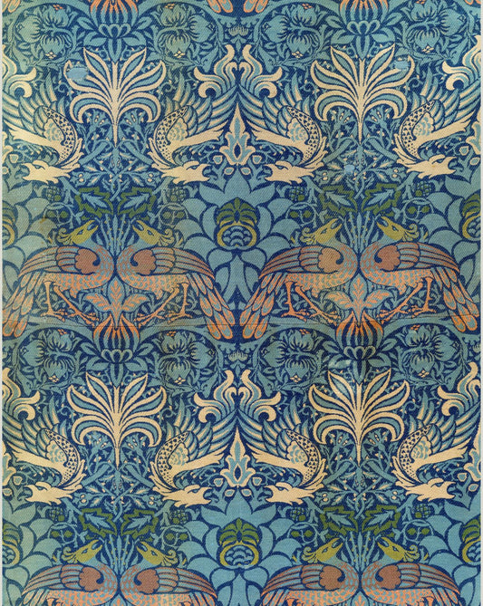 William Morris Peacock and Dragon I Poster