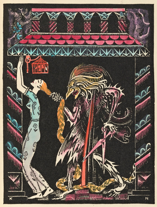 Rapunzel (1920-1929) de Kay Rasmus Nielsen