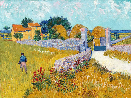 Casa de campo en Provenza (1888) de Vincent van Gogh