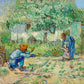 First Steps, after Millet (1890) by Vincent van Gogh