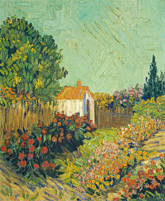 Paisaje (1925-1928) Imitación de Vincent van Gogh