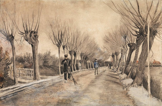 Camino de Etten (1881) de Vincent van Gogh