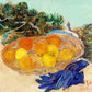 Still Life of Oranges and Lemons with Blue Gloves (1889) by Vincent van Gogh