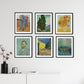 Van Gogh Poster - Set of 6