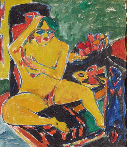 Nude at the Studio (ca. 1910)