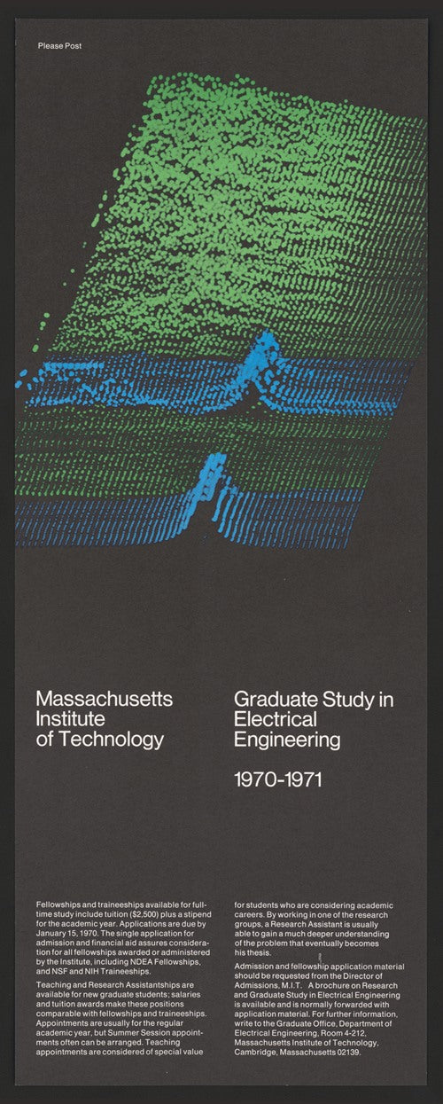 Estudios de posgrado en Ingeniería Eléctrica en el Instituto Tecnológico de Massachusetts (1970)