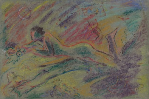 Desnudo femenino reclinado en un paisaje (1933-1944)