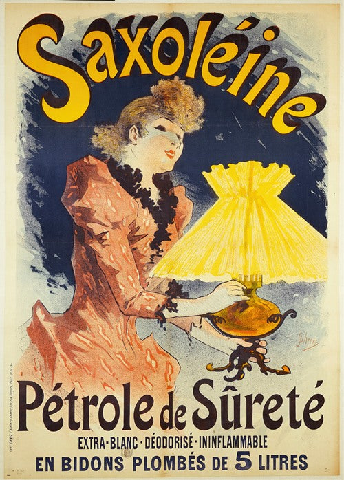 Saxoléine, Pétrole De Sûreté (1891)