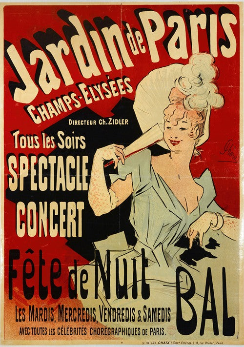 Concierto espectáculo Tous Les Soirs (1890)