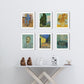 Van Gogh Poster - Set of 6