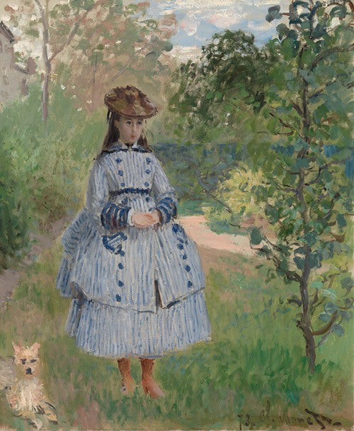 Niña con perro (1873)