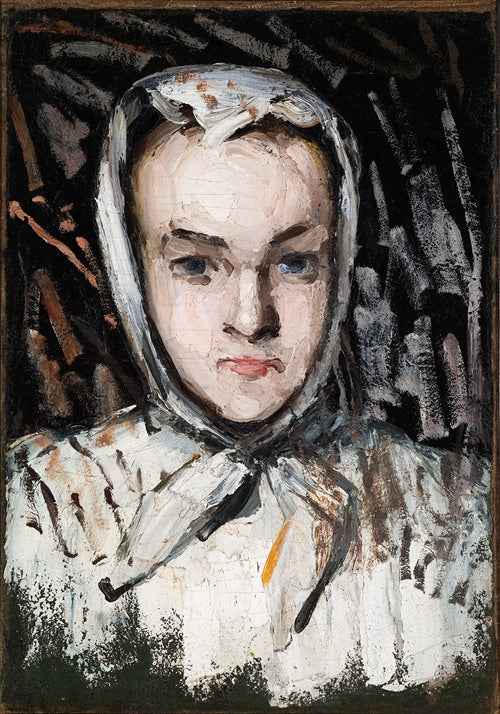 Marie Cézanne, la hermana del artista (1866-1867) de Paul Cézanne