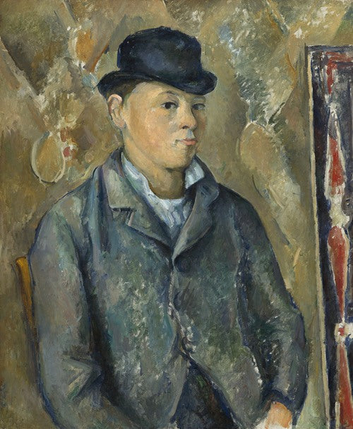 El hijo del artista, Paul (1886-1887) de Paul Cézanne