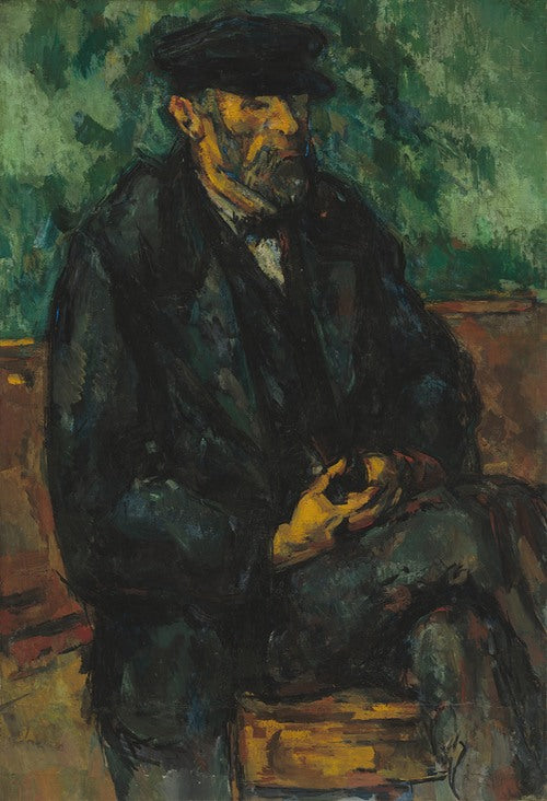 El jardinero Vallier (1906) de Paul Cézanne