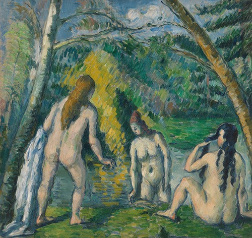 Tres baigneuses (1879-1882) de Paul Cézanne