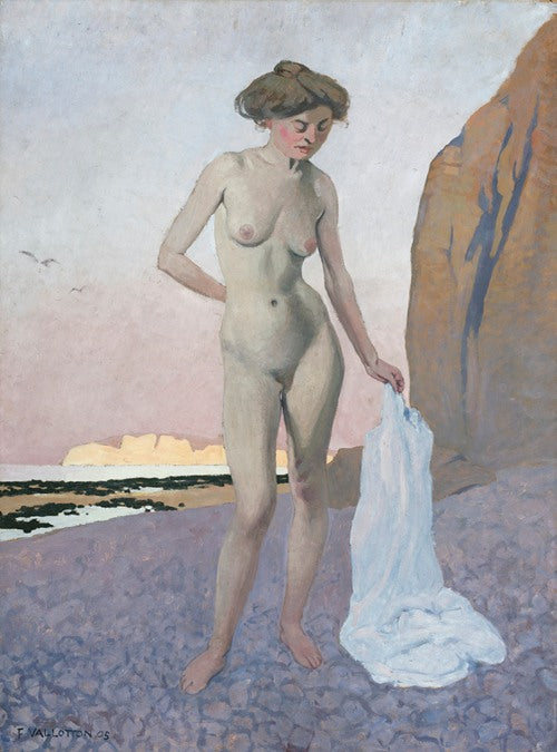 En la playa, 1905