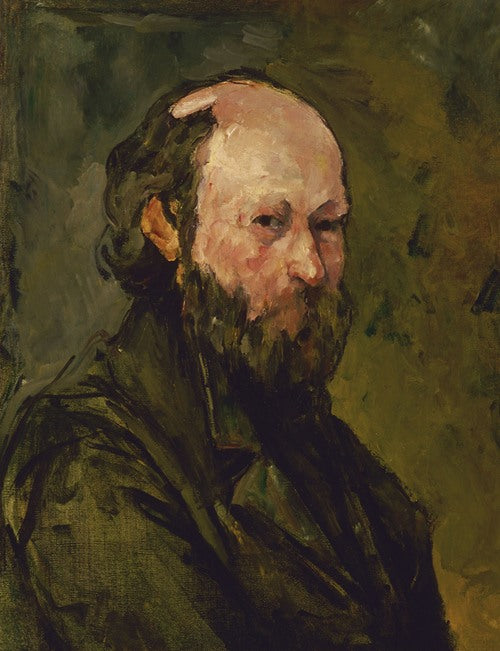 Autorretrato de Paul Cézanne