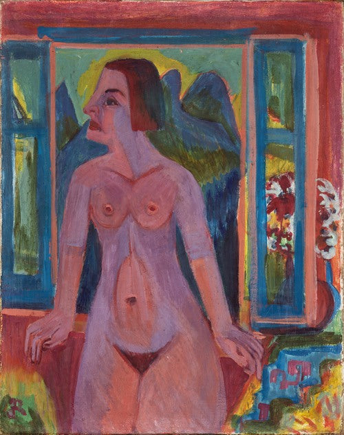 Mujer desnuda en la ventana (1922 – 1923)