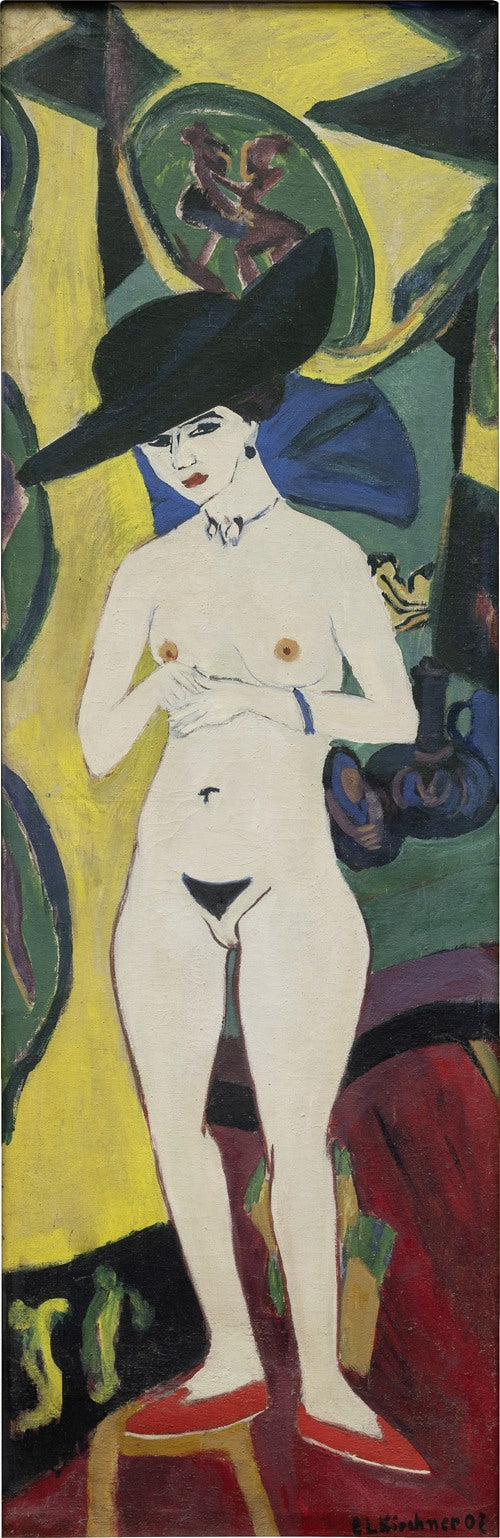 Desnudo con sombrero (1920)