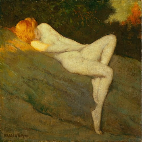 Desnudo durmiendo (entre 1910 y 1915 aproximadamente)