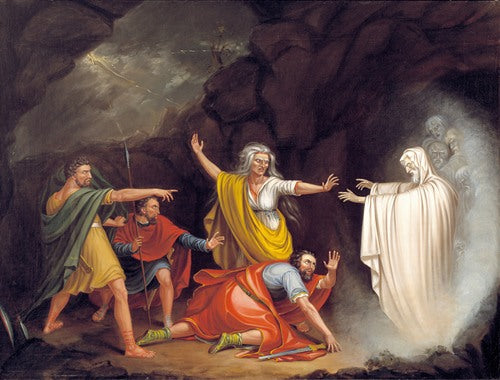 Saúl y la bruja de Endor (1828)