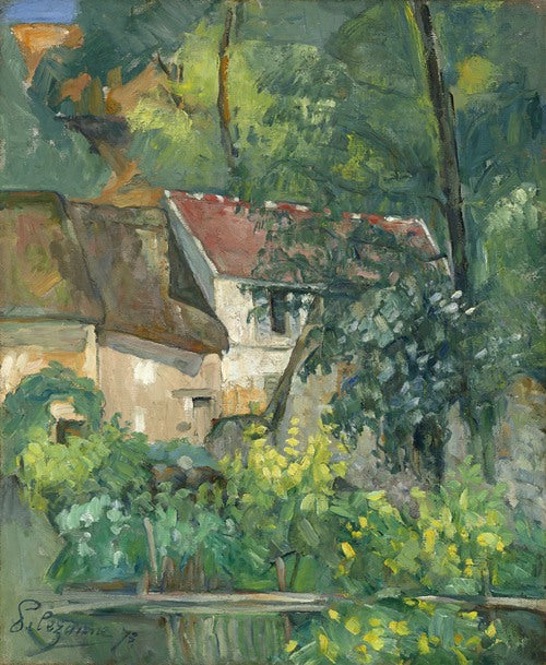 Casa del Père Lacroix (1873) de Paul Cézanne