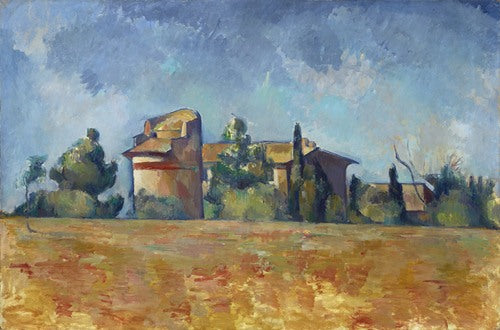 El palomar de Bellevue (1888-1892) de Paul Cézanne