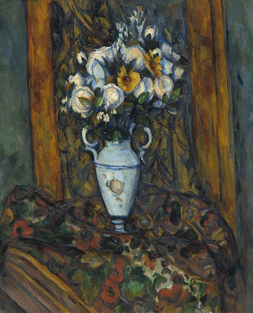 Jarrón de flores (1900-1903) de Paul Cézanne