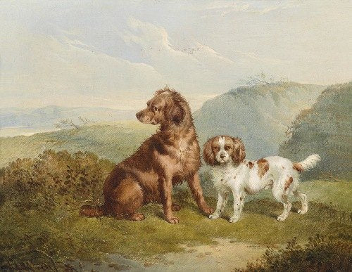 Dos perros (1857)