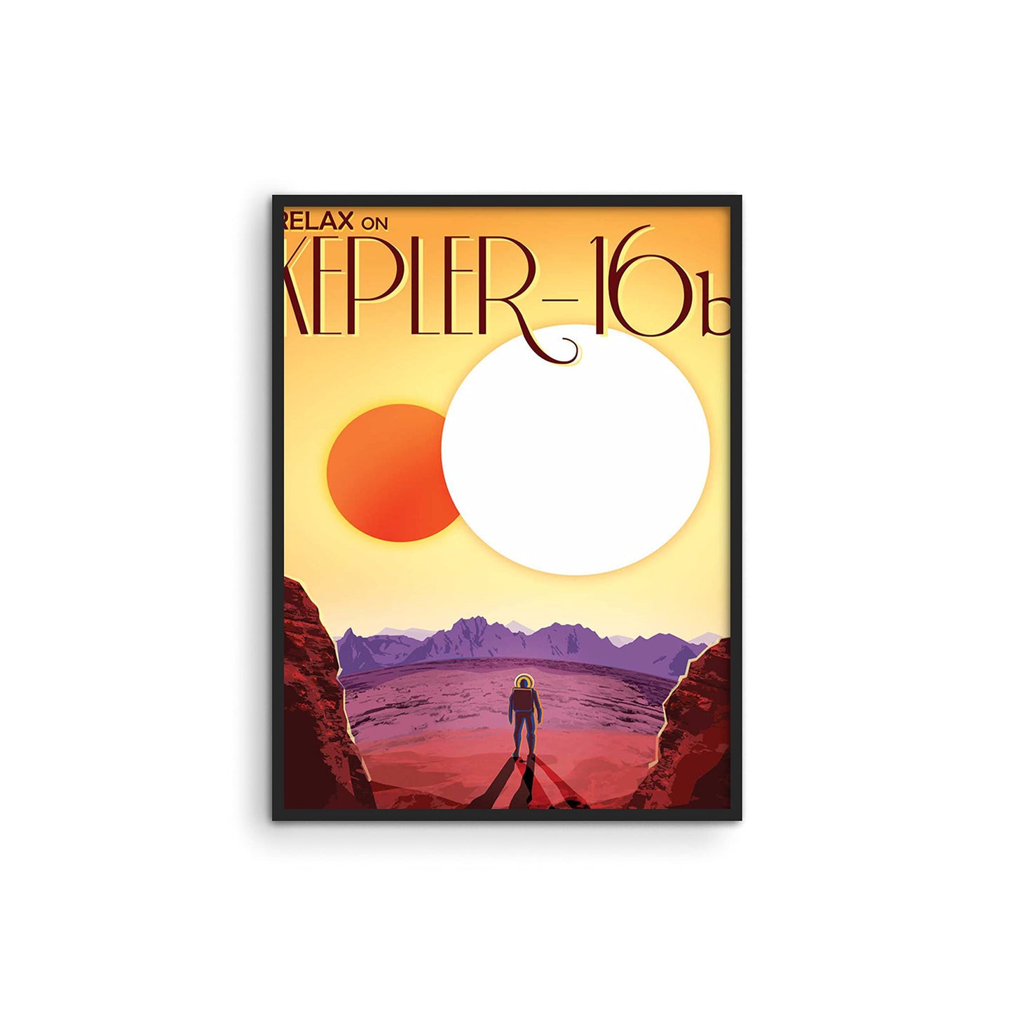 Kepler 16b Space Posters