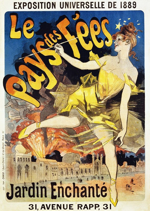 Cartel del Pays des Fees (1889)