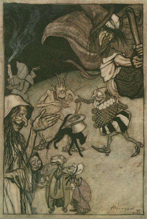 Brujas y brujos, fantasmas, duendes y demonios (1911)