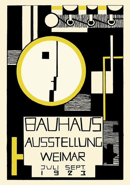 Conjunto de 5 impresiones artísticas de Bauhaus Gallery Wall