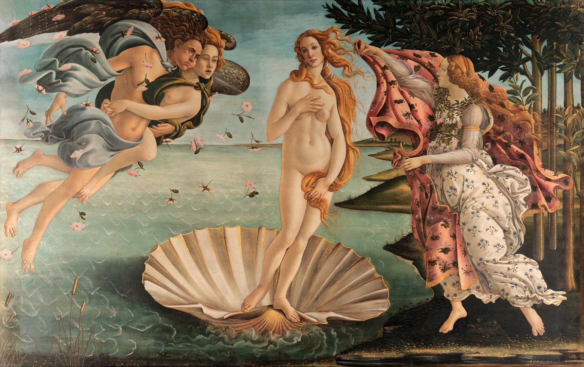 El nacimiento de Venus de Sandro Botticelli