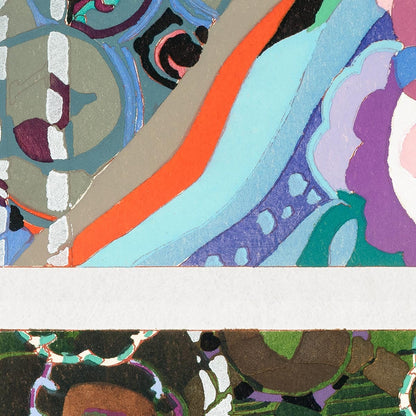 Patrón Art Déco vintage, variación 7 de Édouard Bénédictus